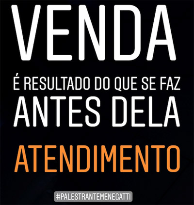 Venda e atendimento